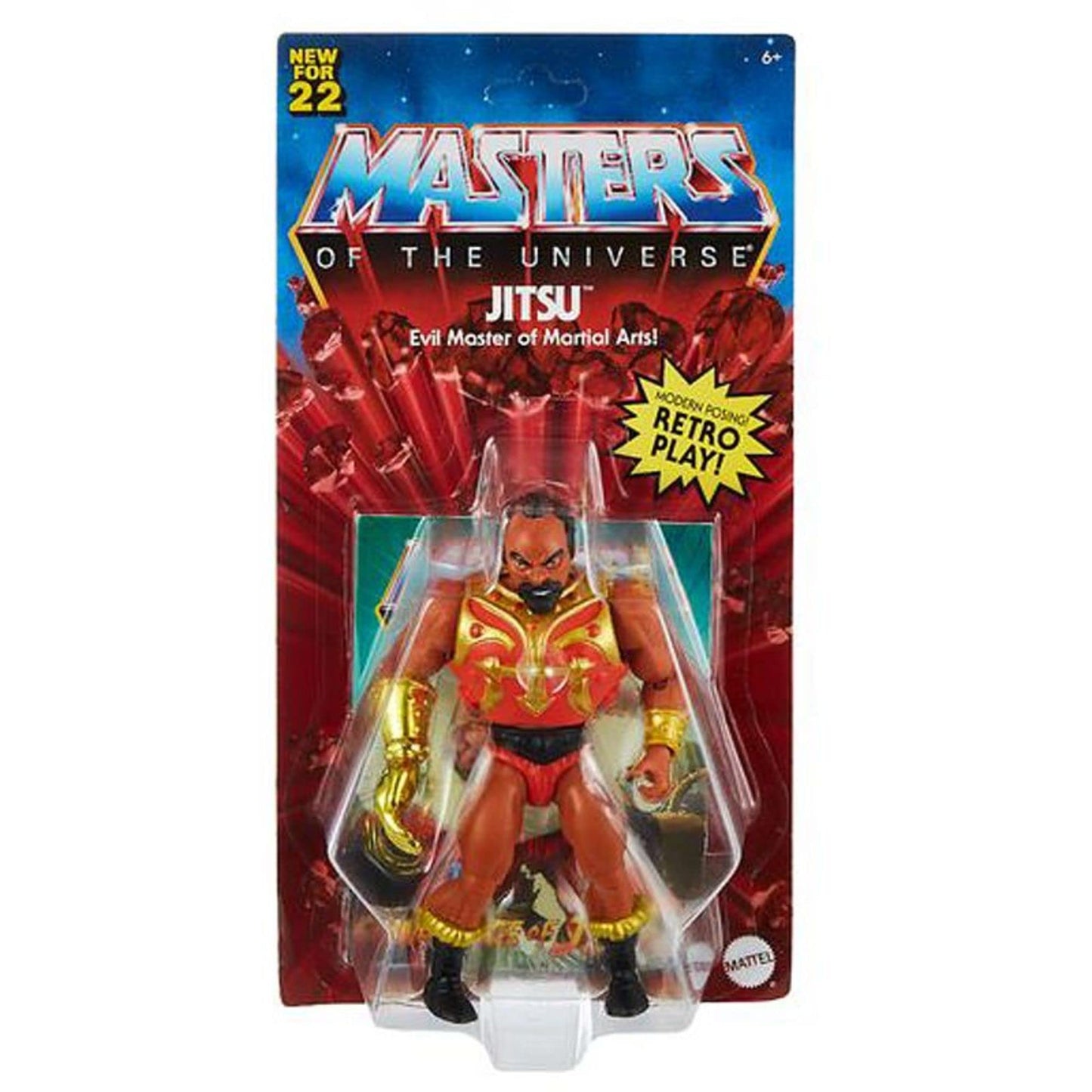 Masters of the Universe Origins Jitsu Action Figure – 5.5-Inch Collectible with Accessory