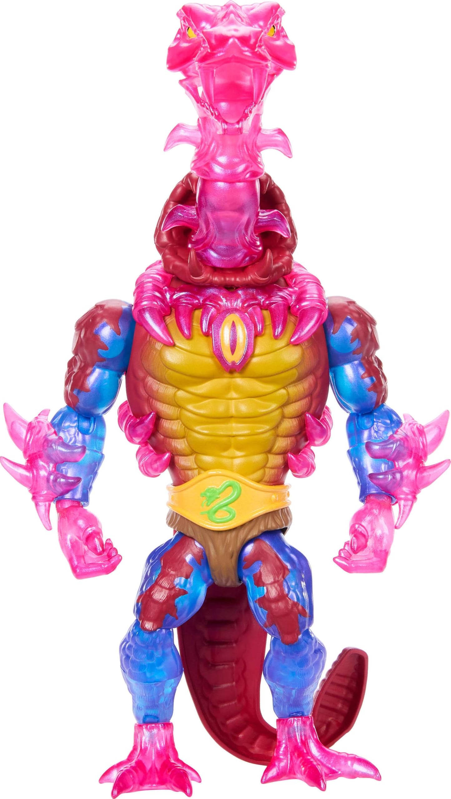 Masters of the Universe Origins Rattlor Reptile Wars Action Figure | TMNT Crossover