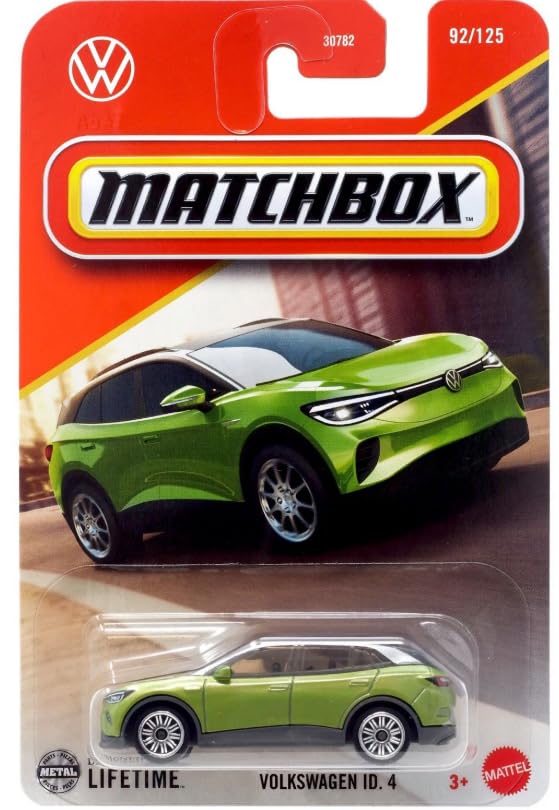 Matchbox Volkswagen ID.4 Green 1:64 Diecast Vehicle – 92/125 Series