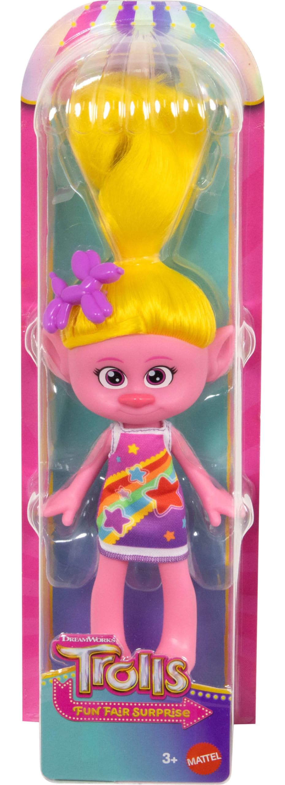 Mattel DreamWorks Trolls Trendsettin’ Viva Fashion Doll – Vibrant Yellow Hair