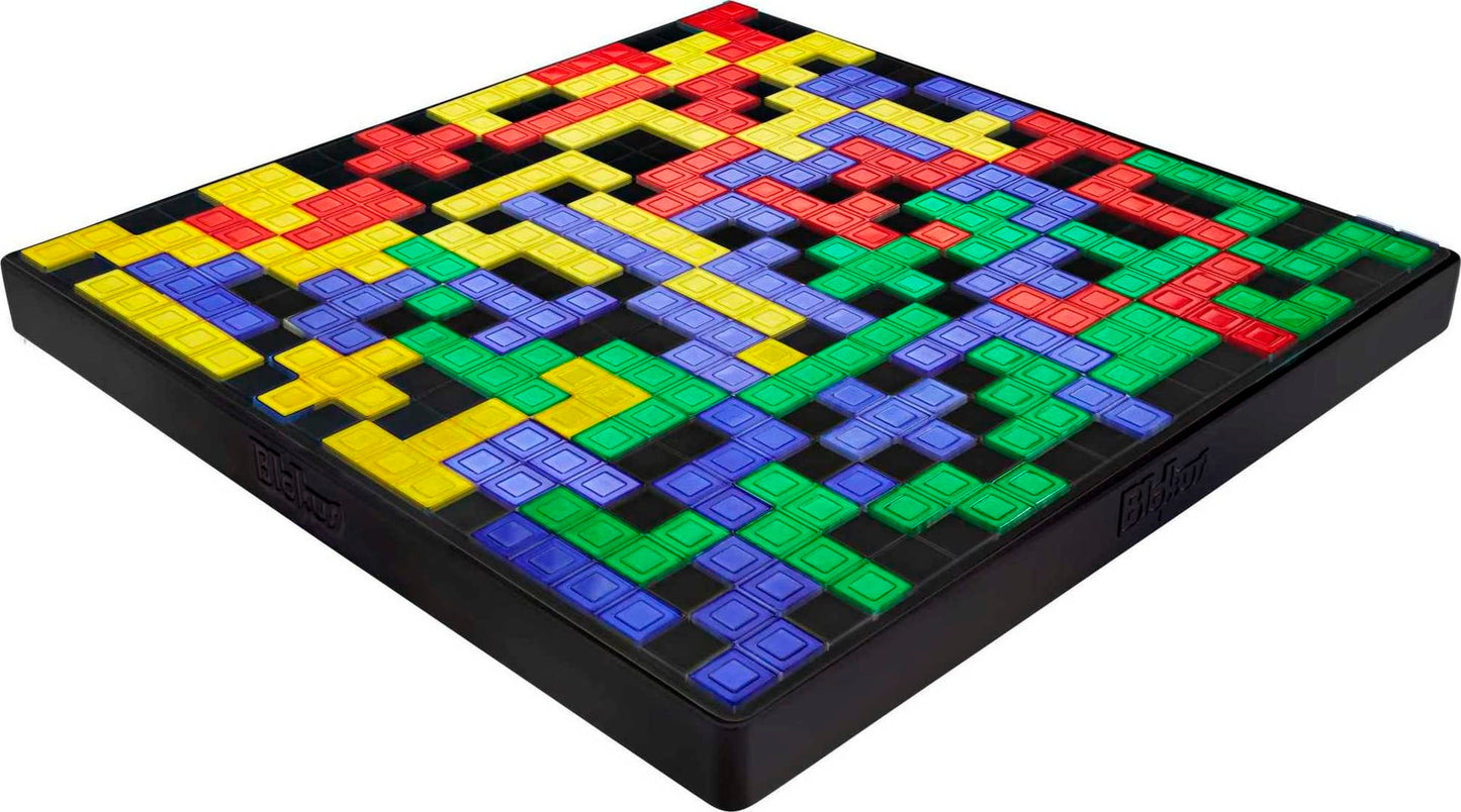 Mattel Games Blokus Shuffle UNO Edition — Strategy Board Game for 2–4 Players