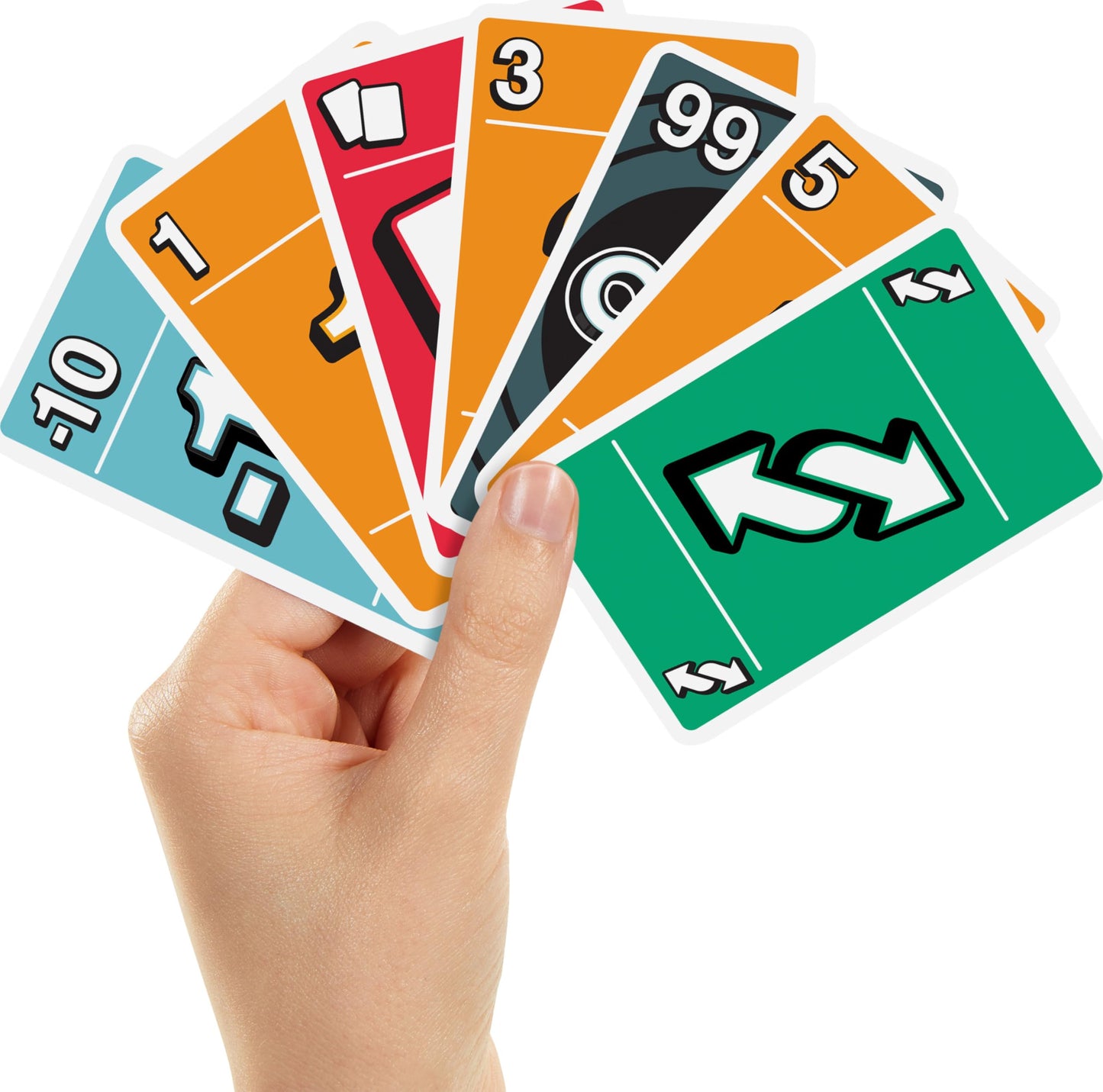 Mattel Games ONO 99 Card Game – Fast Family Card Game by UNO Makers