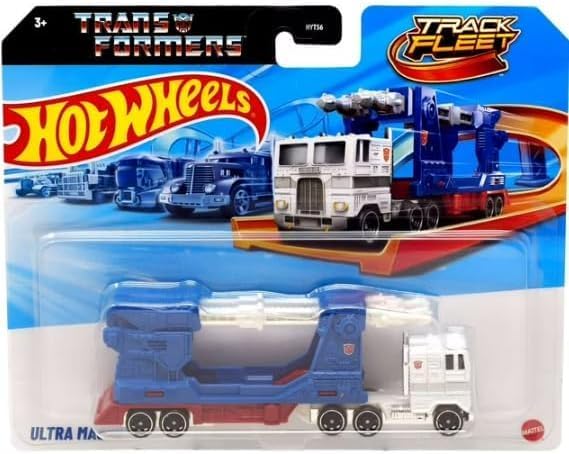 Mattel Hot Wheels Track Fleet Ultra Magnus Robot Hauler – 1:64 Die-Cast (Blue)