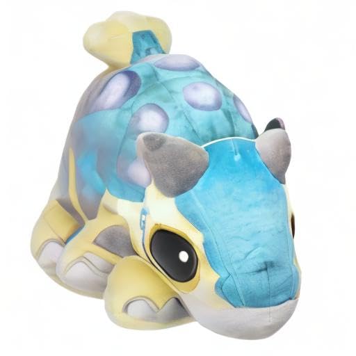 Mattel Jurassic World Camp Cretaceous Bumpy Plush Ankylosaurus with Sound – 15-Inch Soft Toy