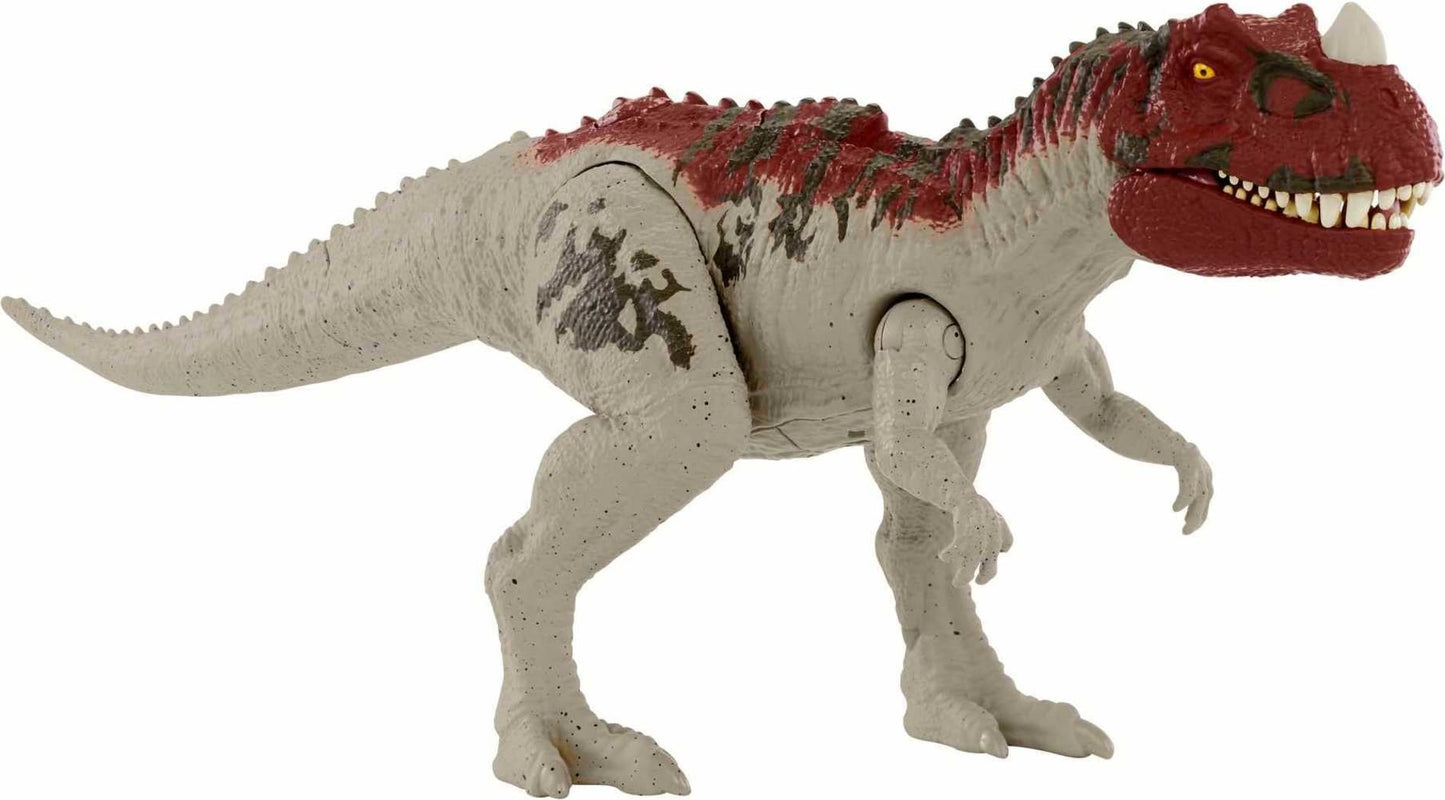 Mattel Jurassic World Camp Cretaceous Ceratosaurus Roar Attack Figure | Strike Motion & Sounds