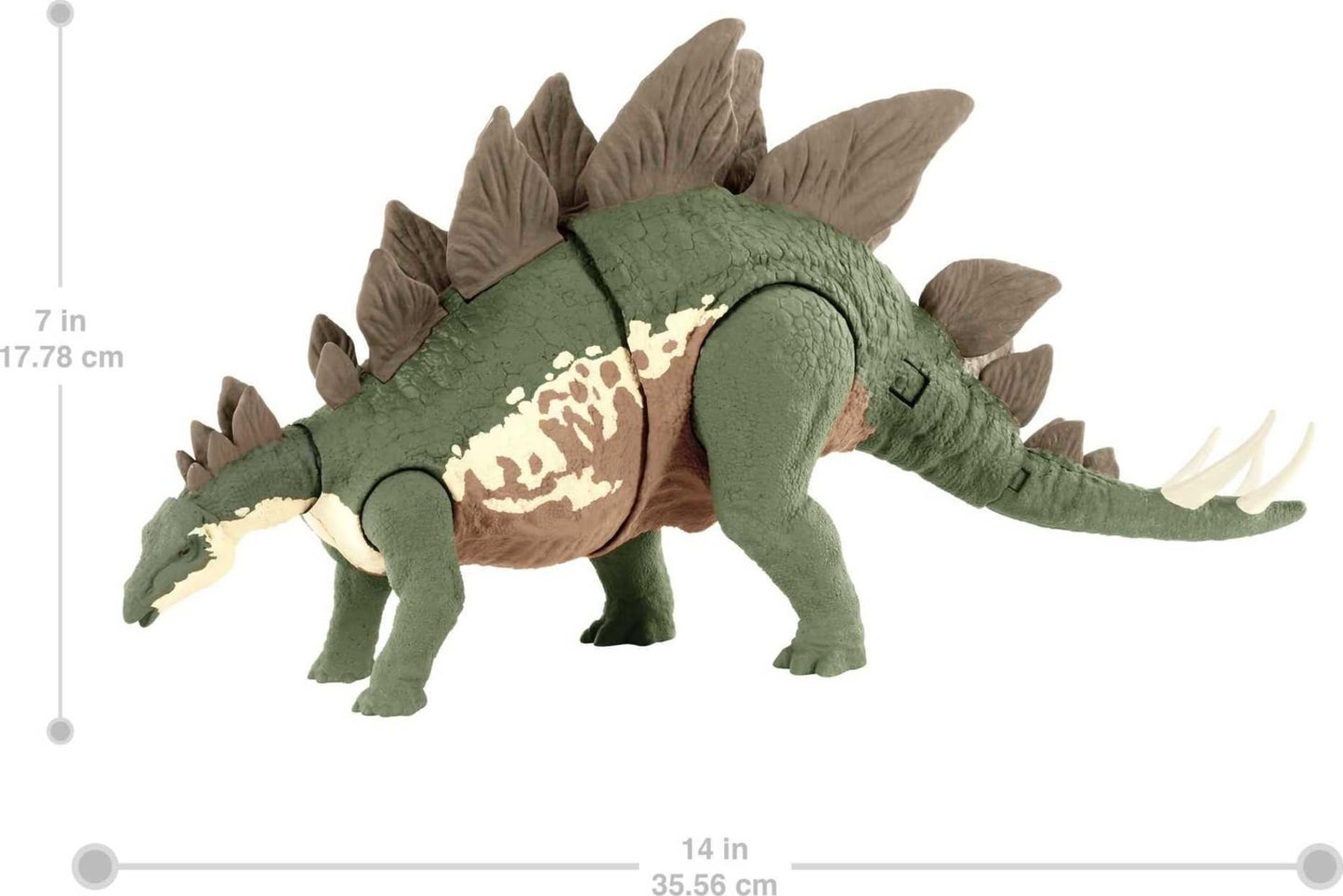 Mattel Jurassic World Mega Destroyers Stegosaurus – Movable Joints & Breakout Attack