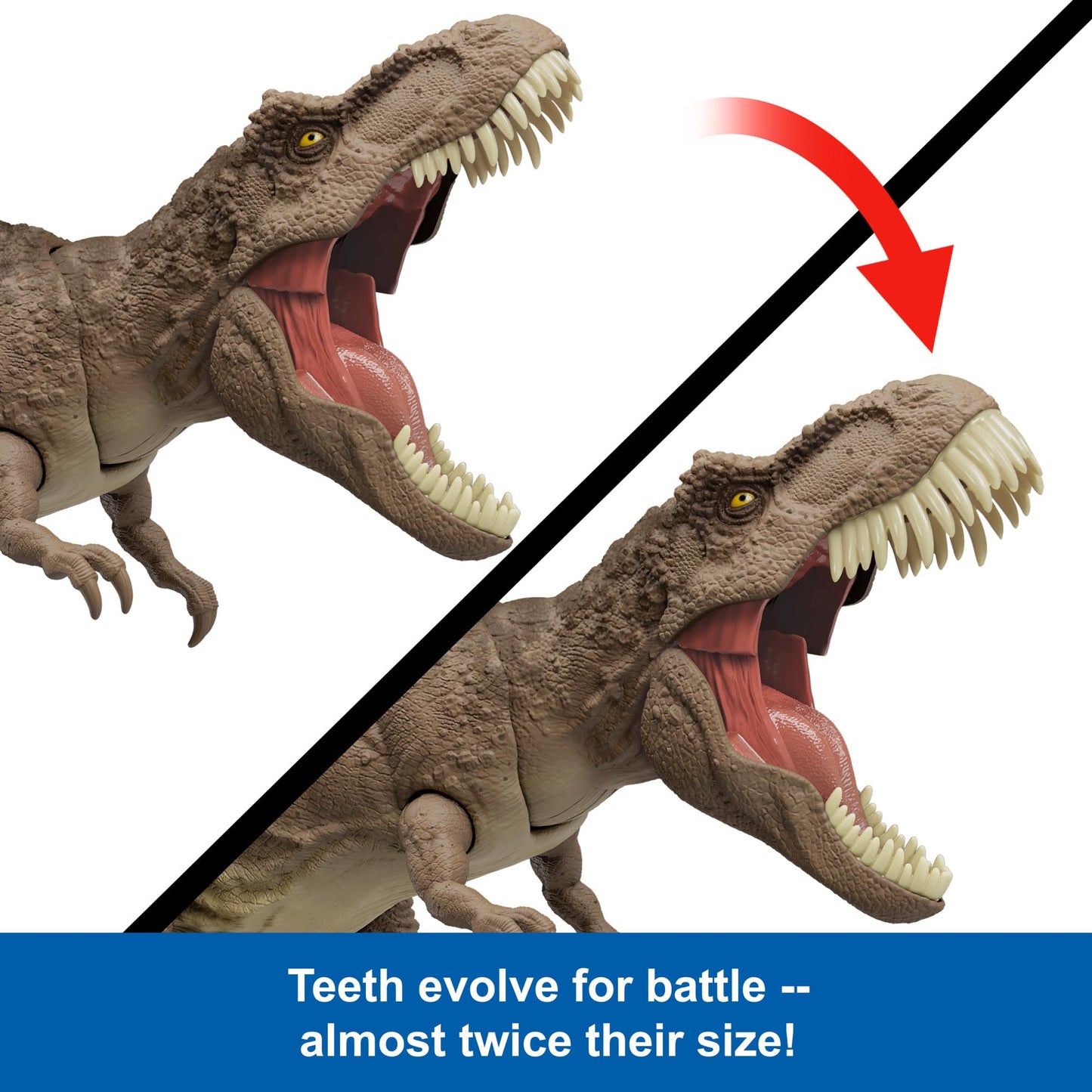 Mattel Jurassic World T. Rex All-Out Attack Dino Figure – Sound & Rampage