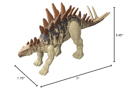 Mattel Jurassic World Strike Attack Dinosaur Toy — Single Strike Action, Movable Joints & AR Play