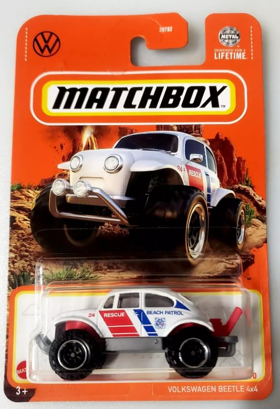 Mattel Matchbox Volkswagen Beetle 4x4 1:64 Die-Cast — Limited 43/100 Collectible