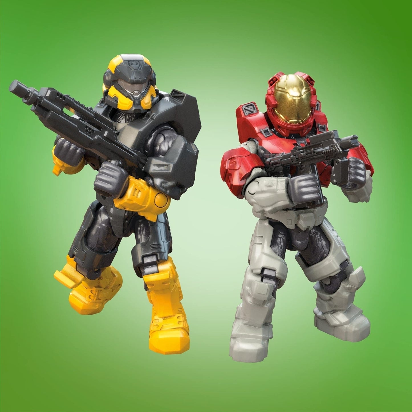Mattel Mega Construx Halo Escape Building Set – 70 Pcs | Red Spartan Helmet + 2 Micro Figures