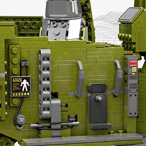 Mattel MEGA Halo Pelican Inbound Vehicle | 2024 Pieces, 3 Micro Figures, 2-in-1 Build | For Collectors