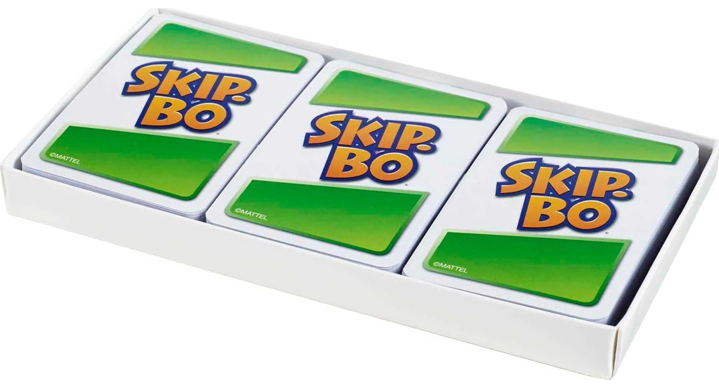 Mattel Skip-Bo Card Game Combo Pack (2) – Double the Family Fun