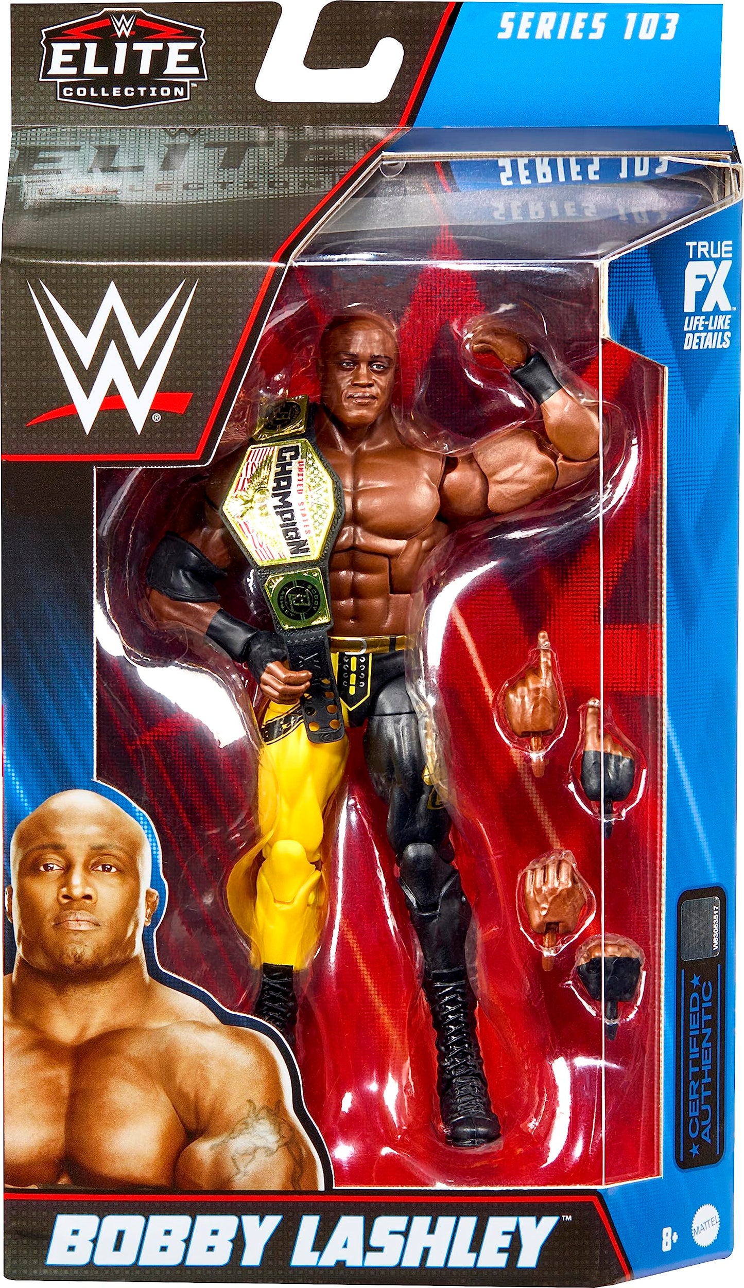 Mattel WWE Bobby Lashley Elite Collection Figure – 6-Inch with Accessories