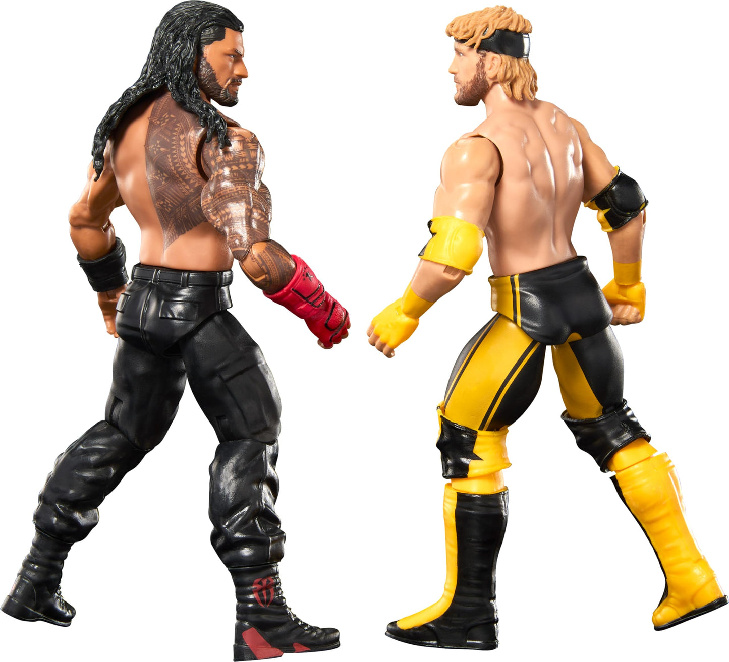 Mattel WWE Championship Showdown: Roman Reigns vs Logan Paul 2-Pack – 6-Inch Figures