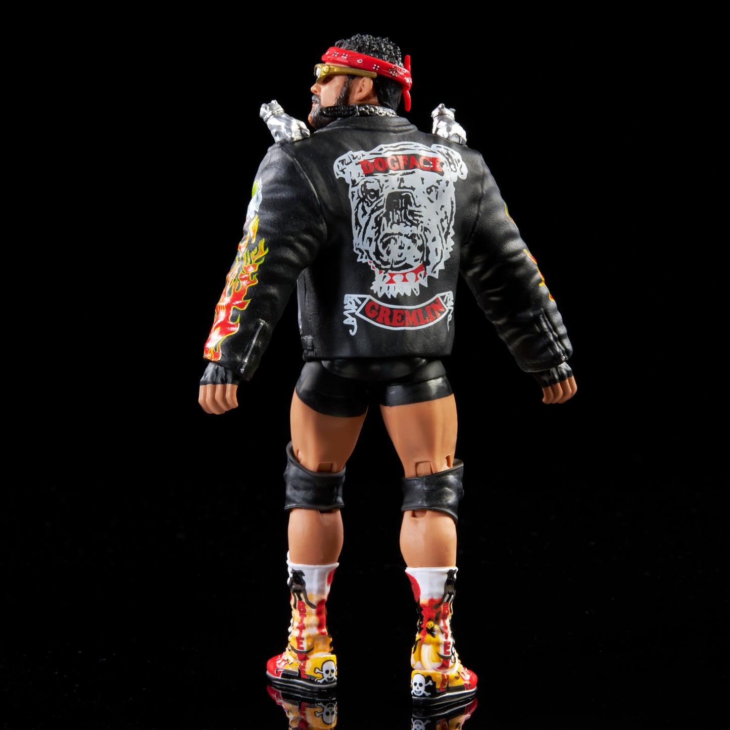 Mattel WWE Elite Rick Steiner 6-Inch Action Figure – 25 Points, Swappable Hands, Series 104