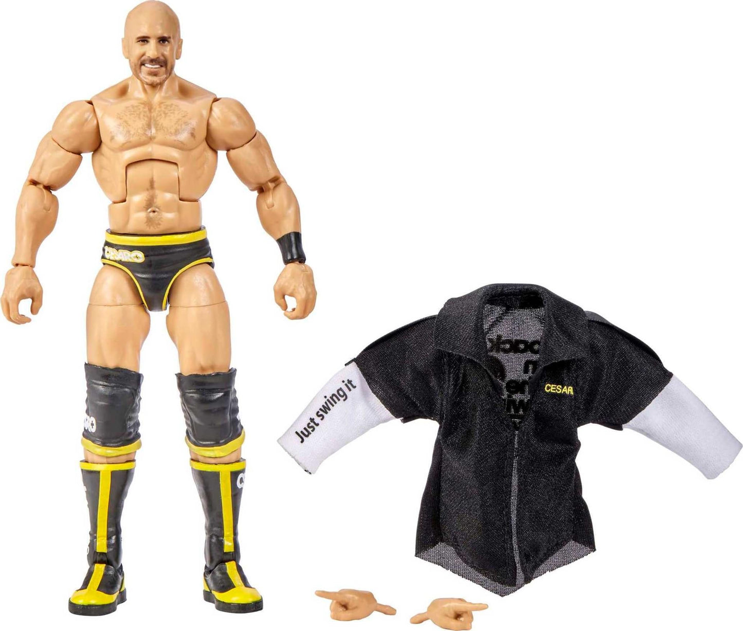 Mattel WWE Elite Cesaro Action Figure - 25-Point Articulation & TrueFX