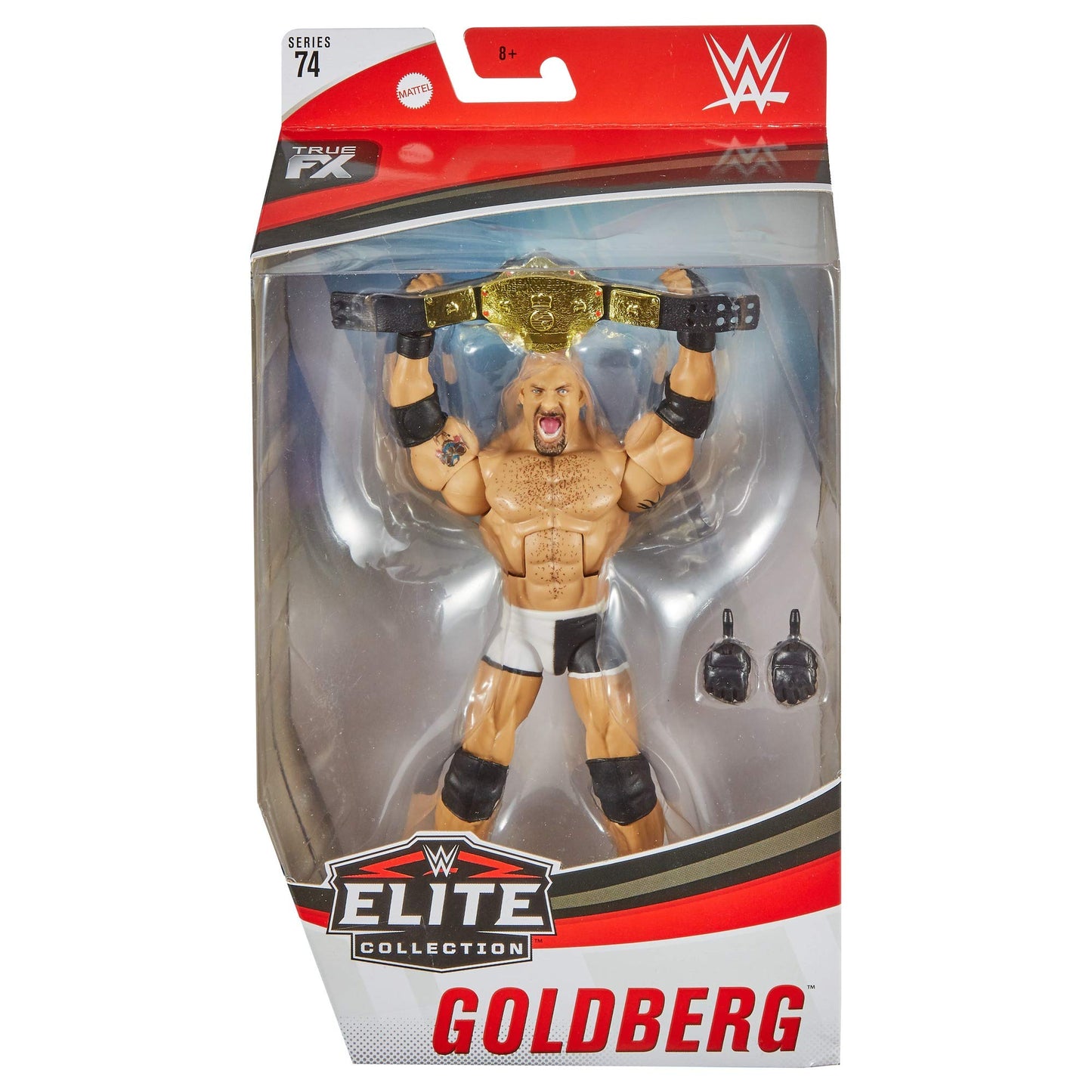 Mattel WWE Goldberg Elite Series 74 Deluxe Action Figure – True FX Detailing & Ring Gear