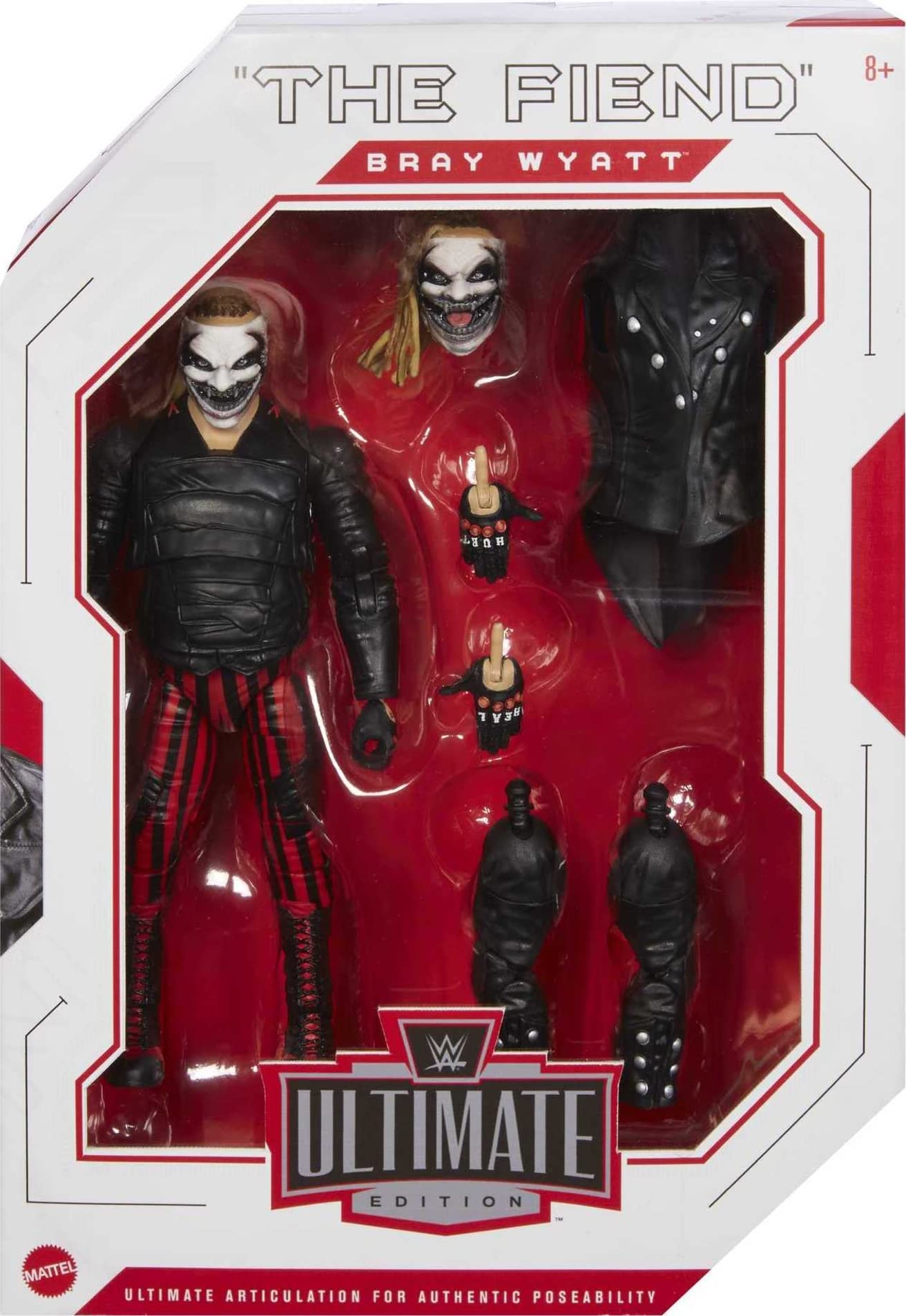 Mattel WWE Ultimate Edition The Fiend Bray Wyatt 6-Inch Action Figure with Entrance Gear