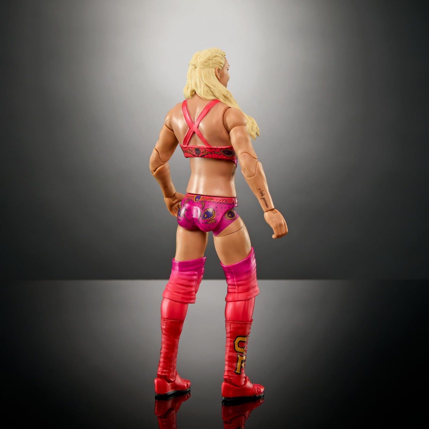 Mattel WWE Ultimate Edition Charlotte Flair Action Figure – 6-Inch, 30+ Articulation, Swappable Parts & Entrance Gear