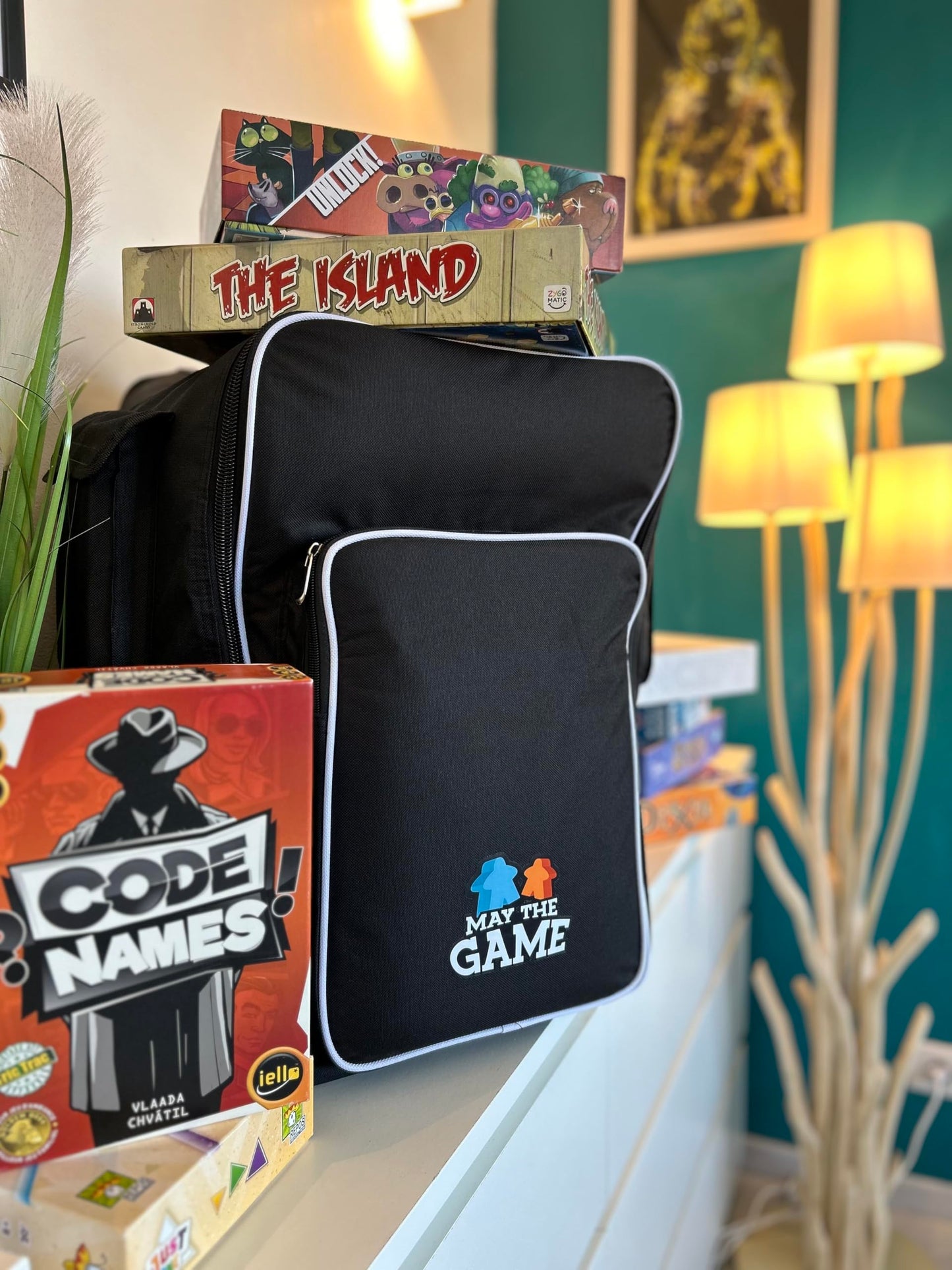 May the Game Bag – Ultimate Board Game Backpack & Travel Organizer