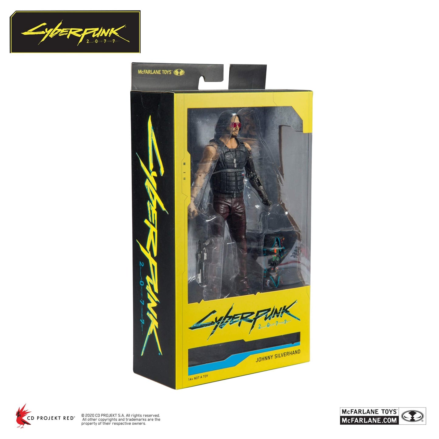 McFarlane Toys Cyberpunk 2077 Johnny Silverhand Variant Action Figure – Ultra Articulation Collectible