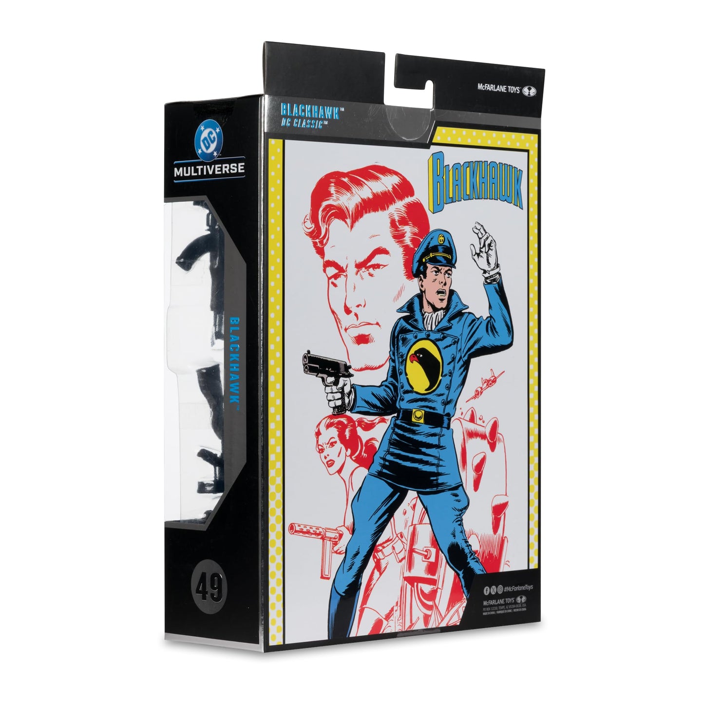 McFarlane Toys DC Multiverse Blackhawk 7in Action Figure | DC Classics Collector Edition #49