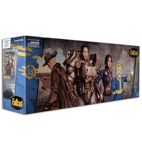 McFarlane Fallout Lucy, Maximus, The Ghoul & Vault Boy 6in Figures 4-Pack