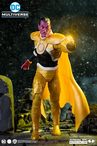 McFarlane Toys DC Multiverse Sinestro (Parallax) Gold Label 7-Inch Action Figure