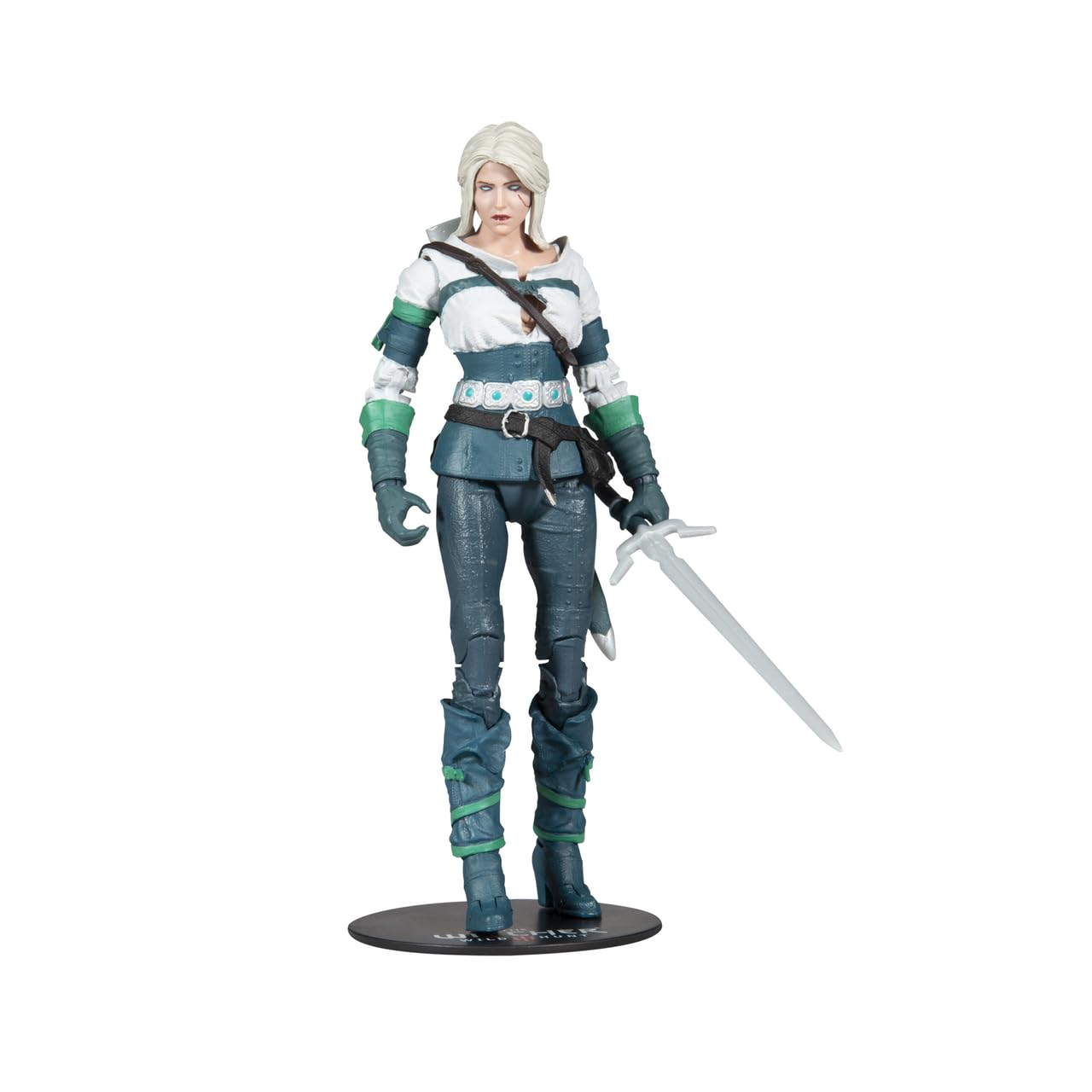 McFarlane Toys The Witcher Ciri (Elder Blood) 7-Inch Action Figure – Ultra Articulation