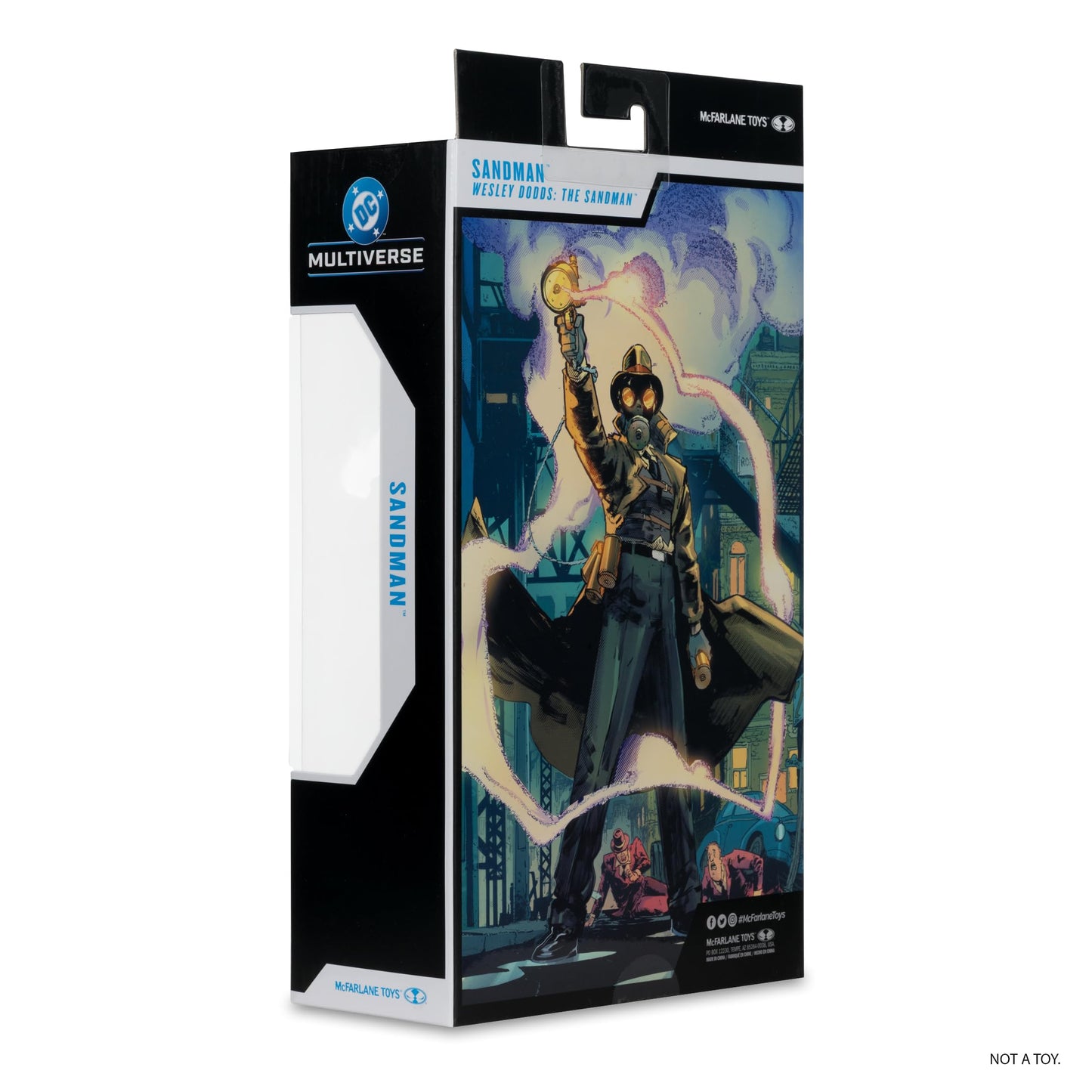 McFarlane DC Multiverse Sandman Wesley Dodds Figure – Gold Label, 15 cm