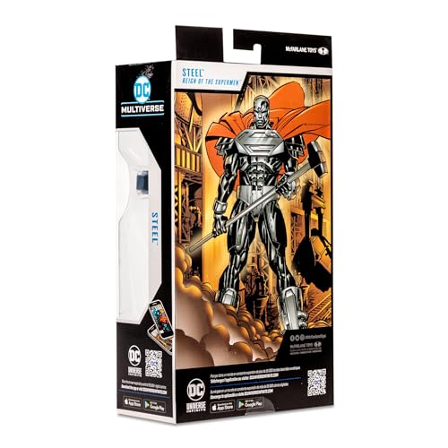 McFarlane Toys DC Multiverse Steel 7in Action Figure – Reign of The Supermen