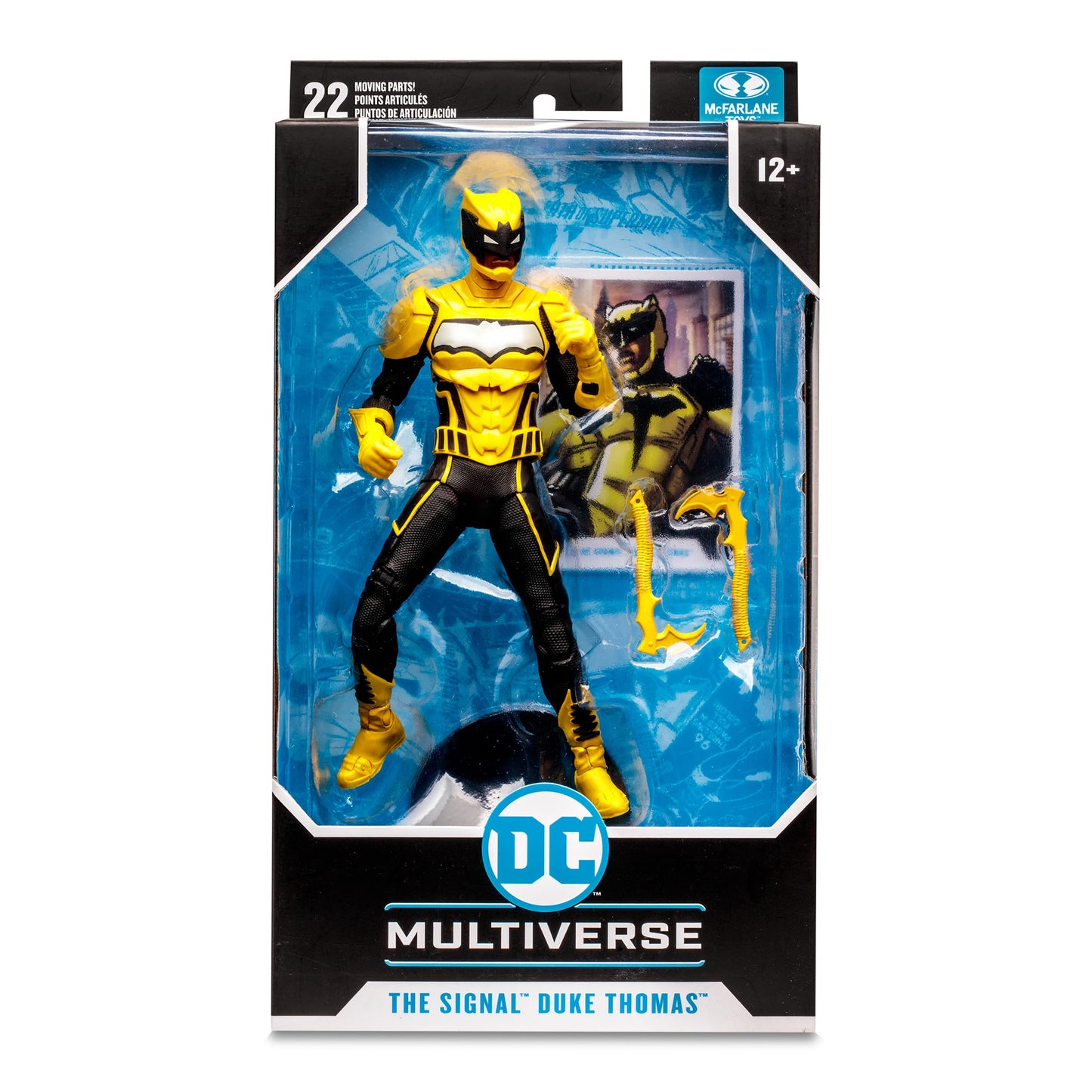McFarlane Toys DC Multiverse 7: The Signal (Duke Thomas) Action Figure – 22-Point Articulation