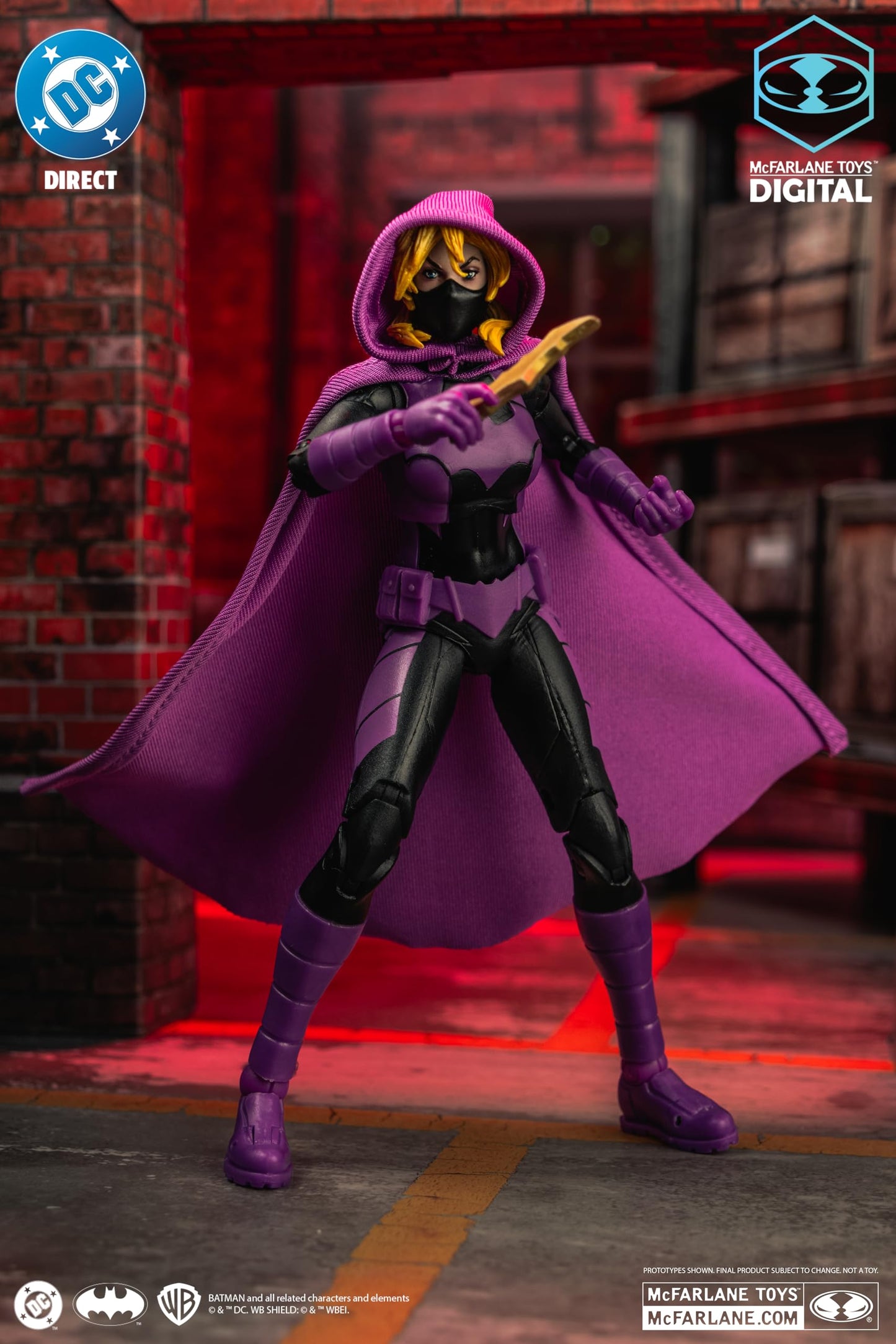 McFarlane Toys DC Direct Batgirl Stephanie Brown 7in Figure + Digital Collectible