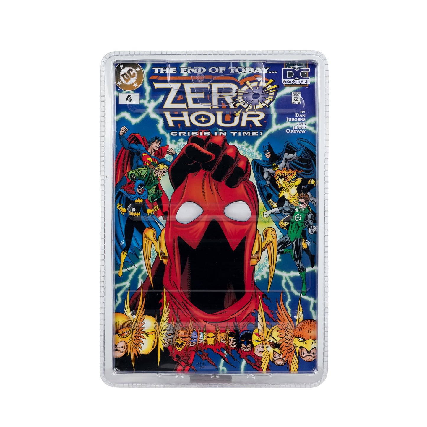 McFarlane Toys DC Direct Page Punchers Superman Zero Hour 7in Action Figure with Comic Card