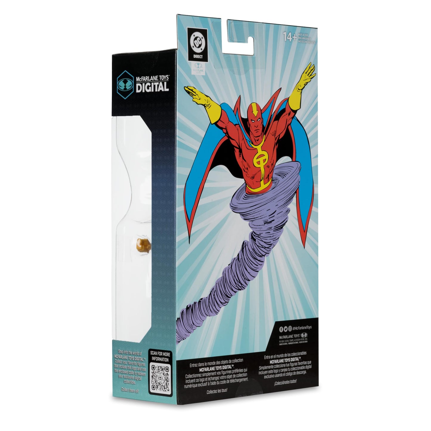 McFarlane Toys DC Direct Red Tornado 7-Inch Action Figure + Digital Collectible