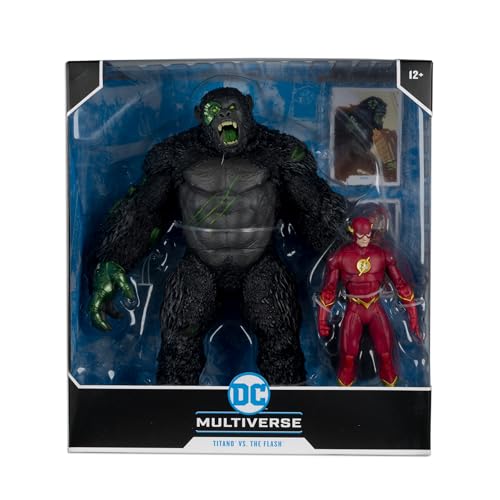 McFarlane Toys DC Multiverse Titano vs The Flash 2 Pack - 12in Titano + 7in Flash
