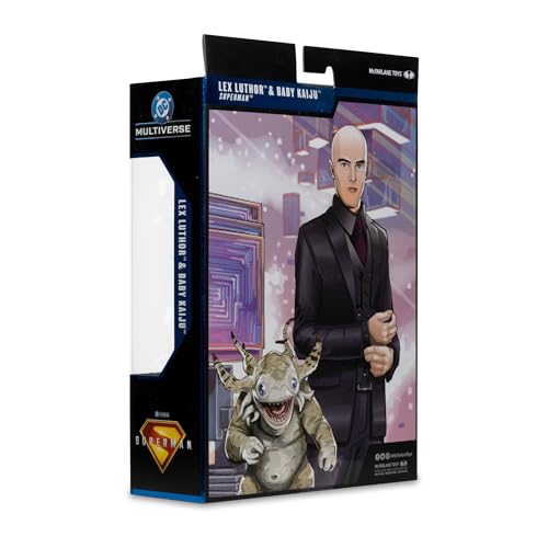 McFarlane Toys DC Multiverse Lex Luthor & Baby Kaiju Deluxe 7in Figure