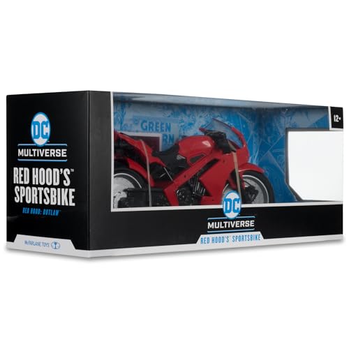 McFarlane Toys DC Multiverse Red Hood's Sportsbike Vehicle | Red Hood: Outlaw