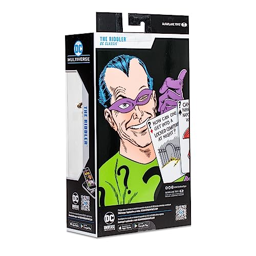 McFarlane Toys DC Multiverse The Riddler (DC Classic) 7-Inch Action Figure