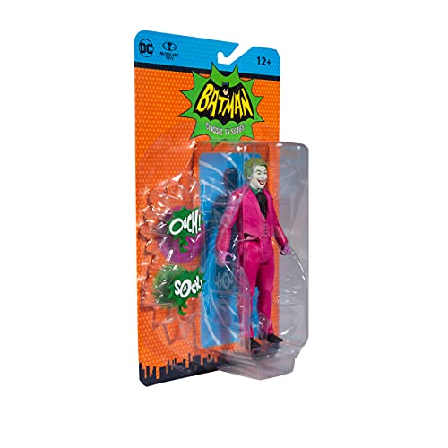 McFarlane Toys DC Retro 6in WV1-Batman 66 The Joker Figure – Multicolour