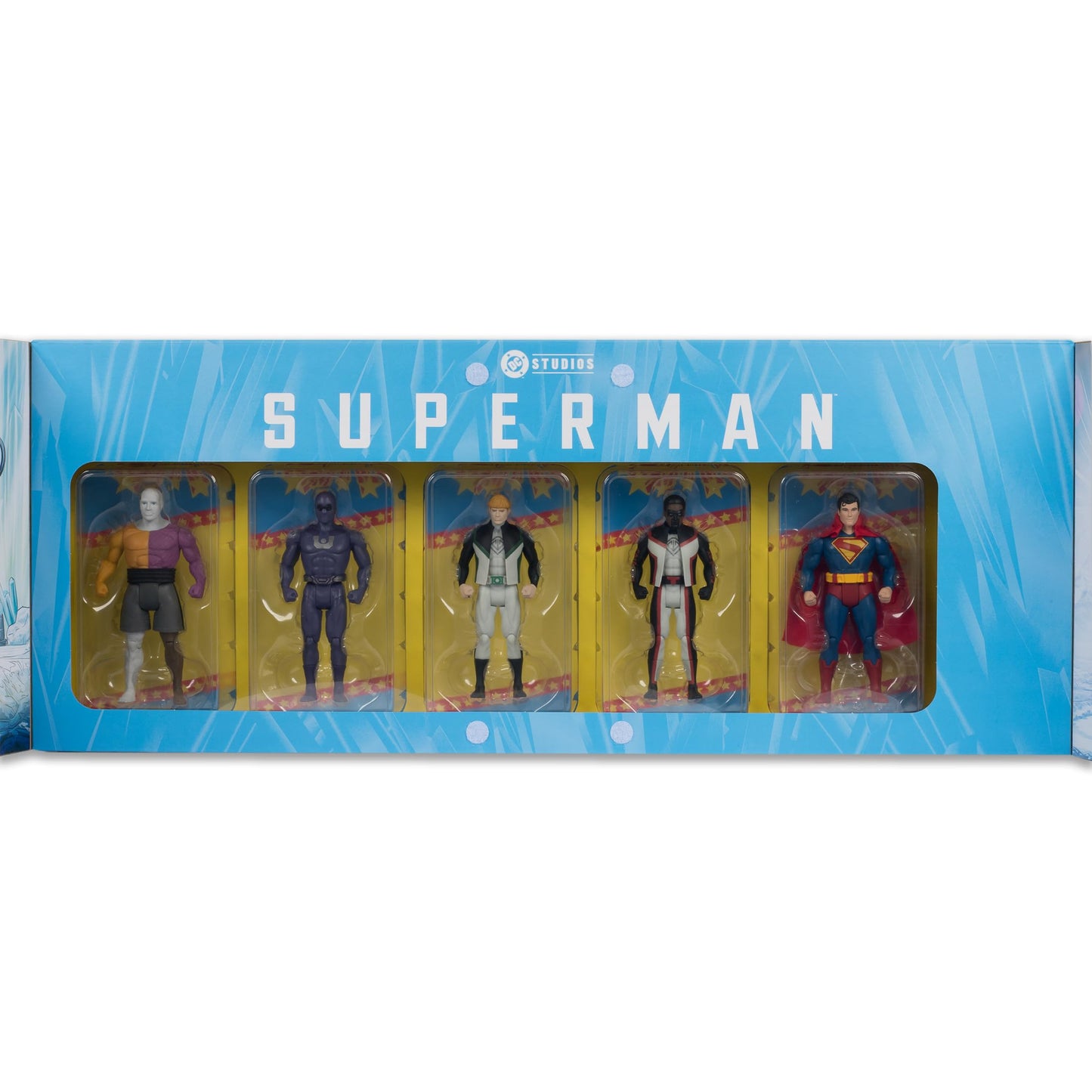 McFarlane Toys DC Super Powers Superman Movie 5-Pack Bundle – Gold Label