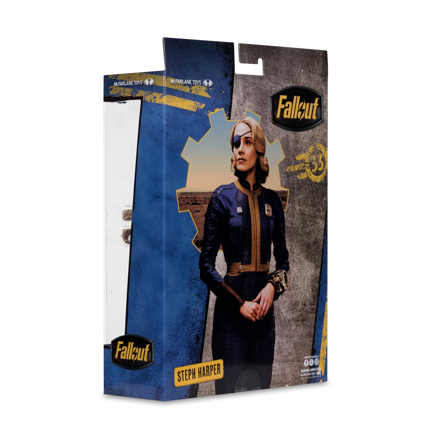 McFarlane Toys Fallout Steph Harper 7-In Deluxe Action Figure – Ultra Articulation & Accessories