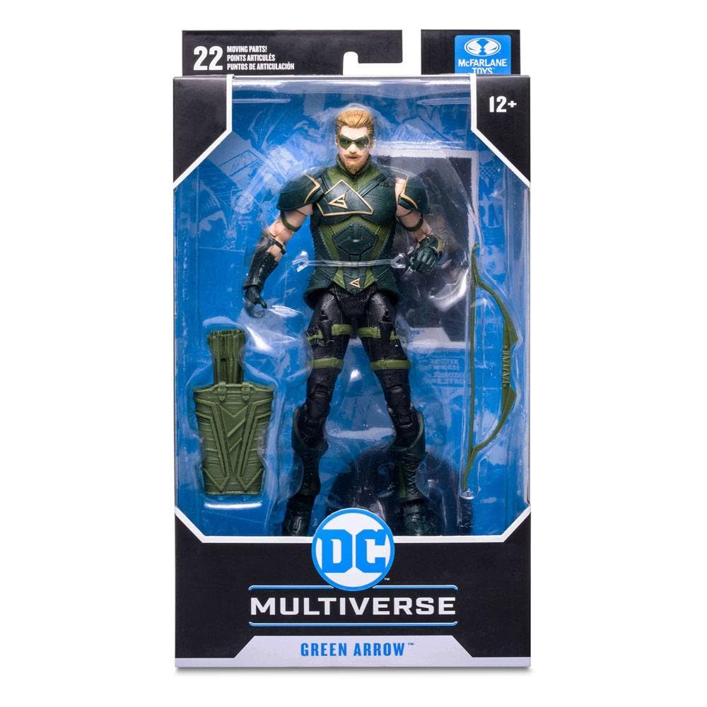 McFarlane Toys DC Multiverse Green Arrow 7in Action Figure – Injustice 2 Outfit