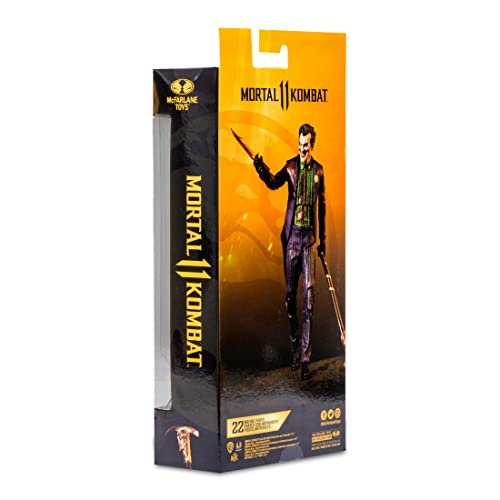 McFarlane Toys Mortal Kombat The Joker (Bloody) 7-inch Action Figure – Accessories