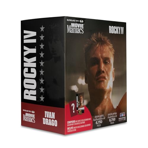 McFarlane Toys Ivan Drago (Rocky IV) 6in Posed Figure – Movie Maniacs