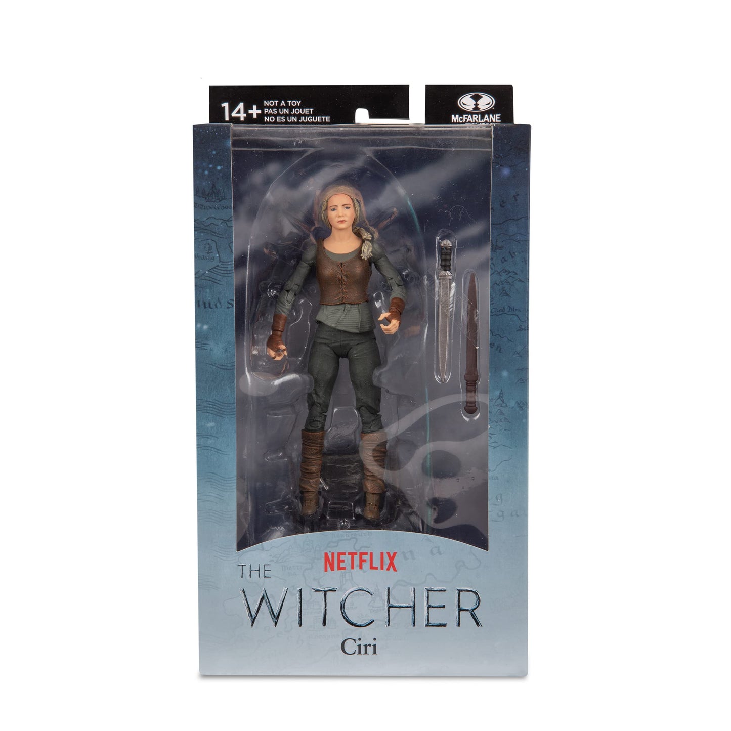 McFarlane Toys Netflix Witcher Ciri Season 2 7in Action Figure with Accessories
