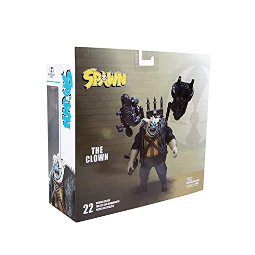 McFarlane Toys Spawn The Clown Deluxe Box Set – 7-Inch Figure with Ultra Articulation