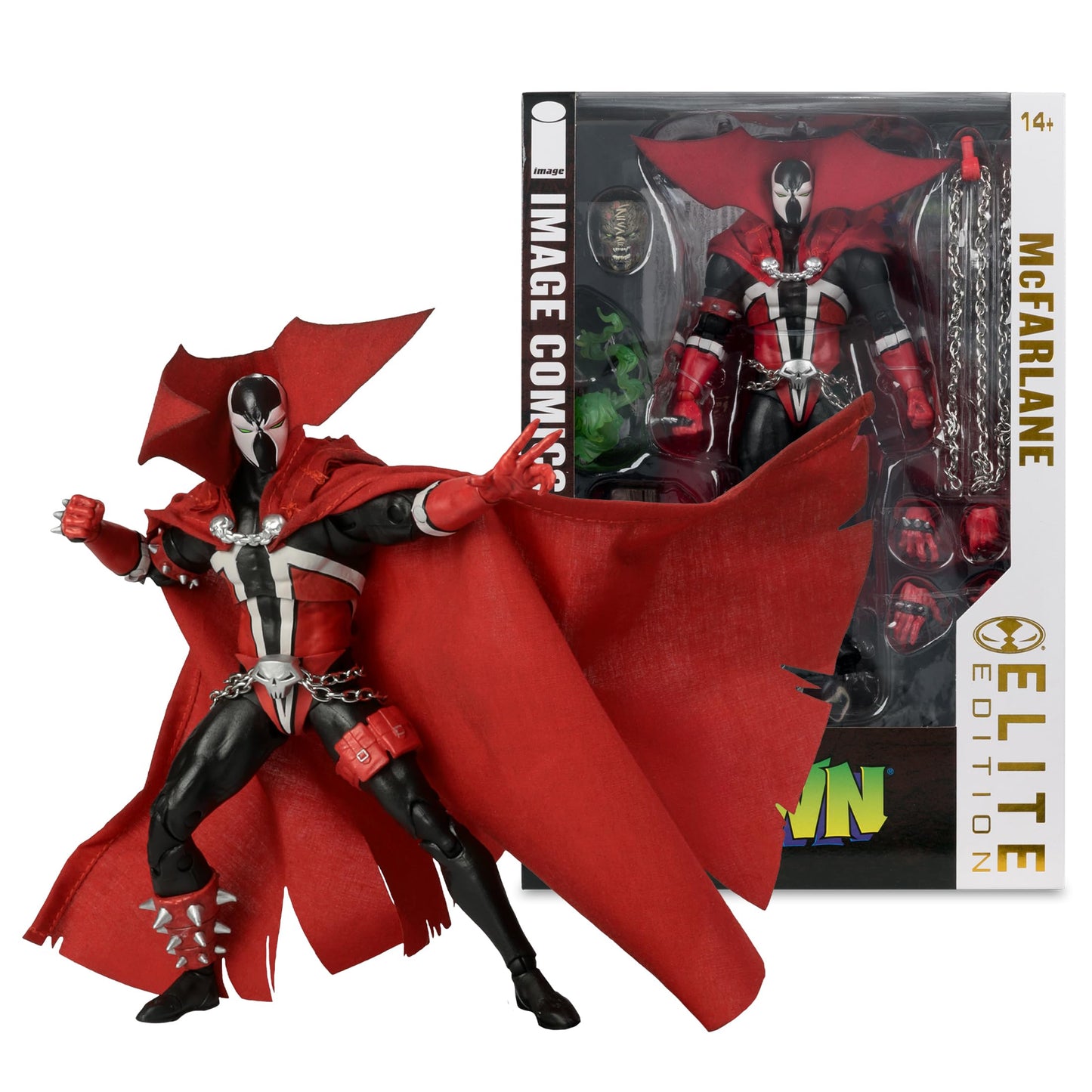 McFarlane Toys Spawn Elite Edition 7in Deluxe Action Figure – Founders Series