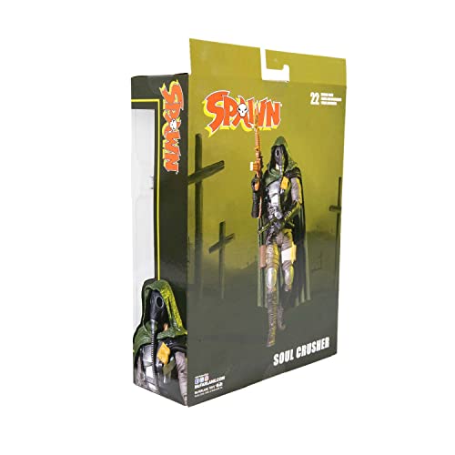 McFarlane Toys Spawn Soul Crusher 7in Action Figure – Ultra Articulation & Accessory Pack