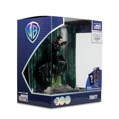 McFarlane Toys Trinity (The Matrix) 6in Posed Figure – Movie Maniacs
